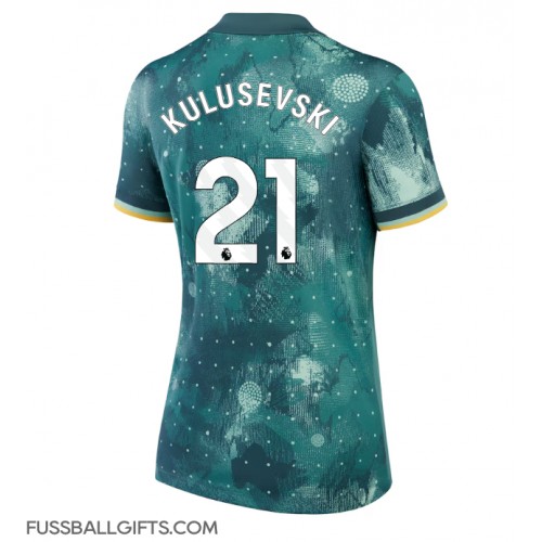 Tottenham Hotspur Dejan Kulusevski #21 Fußballbekleidung 3rd trikot Damen 2024-25 Kurzarm